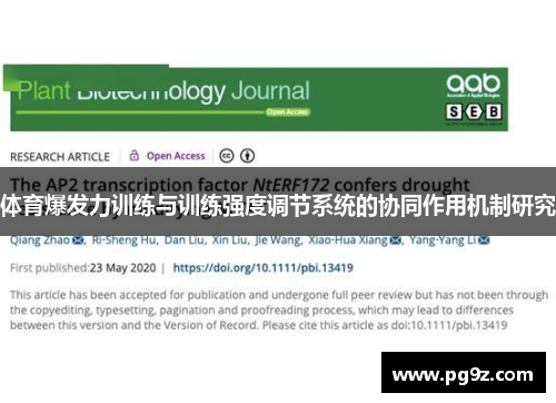 体育爆发力训练与训练强度调节系统的协同作用机制研究